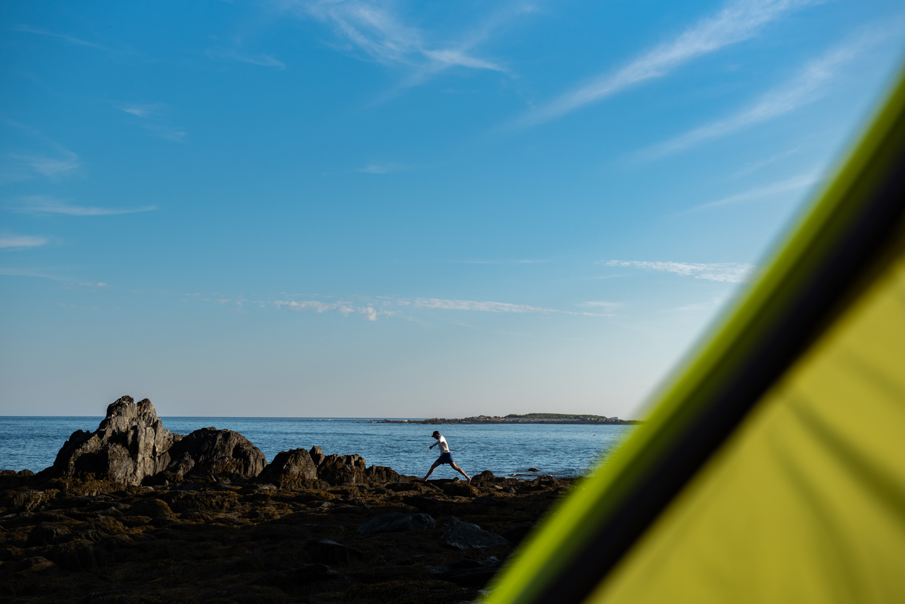 Island Camping in Maine