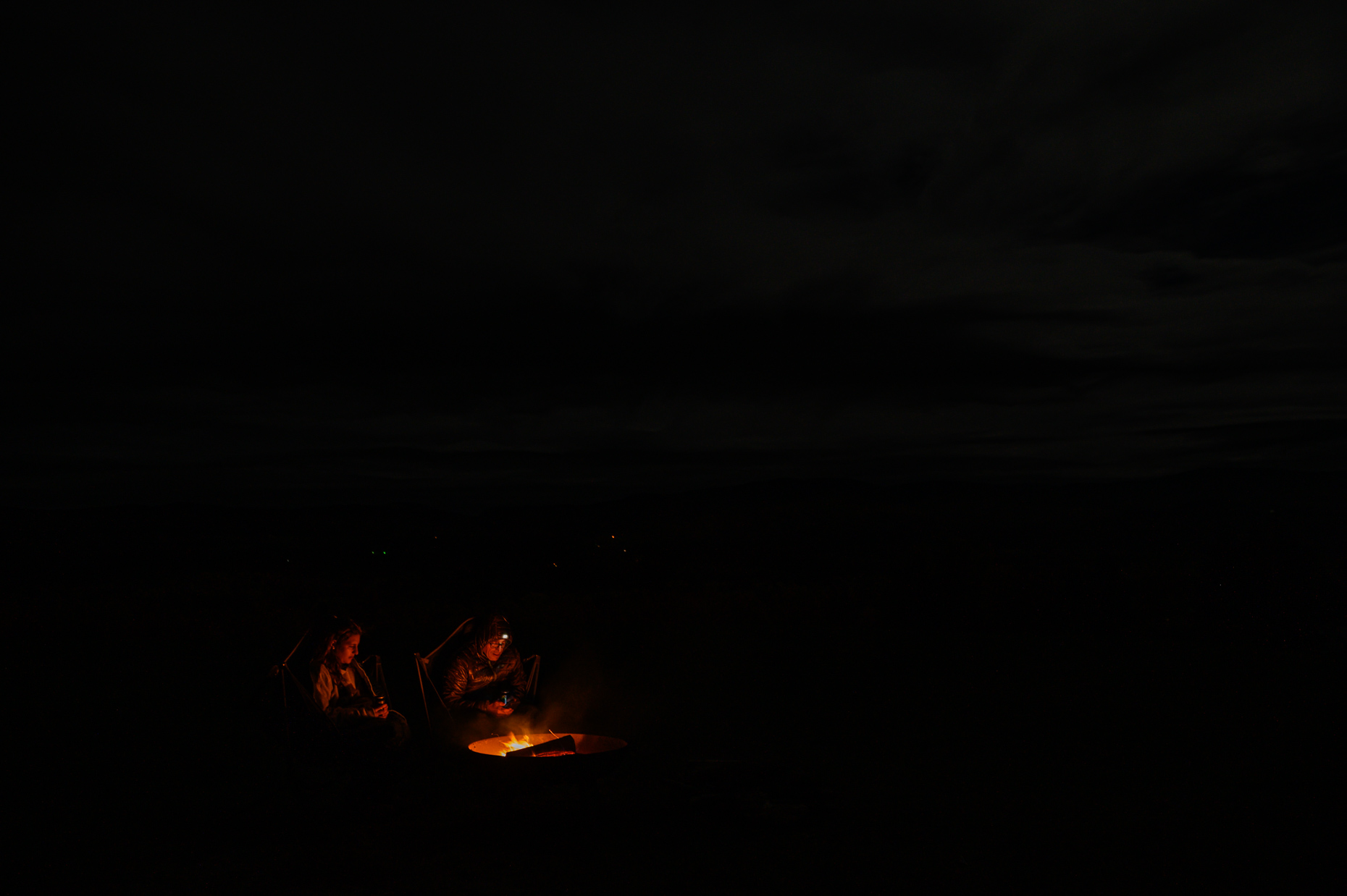 Hanging out by the Campfire