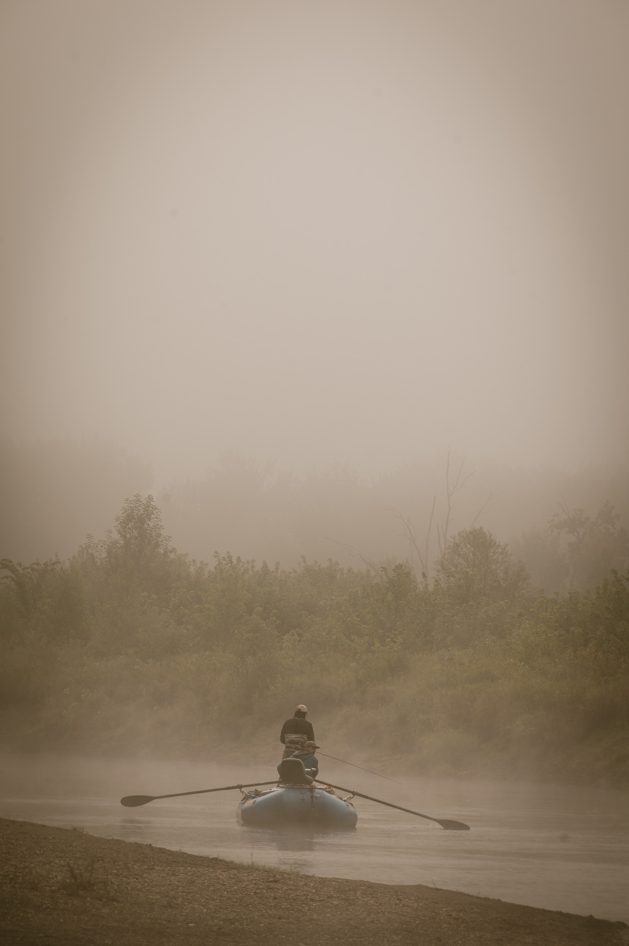 Fly fishing on the Connecticut River